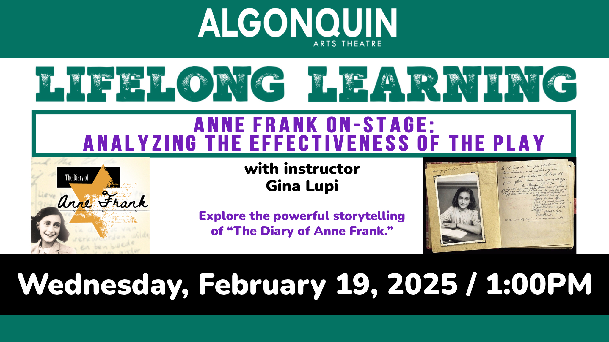 Anne Frank on Stage: Analyzing the Effectiveness of the Play